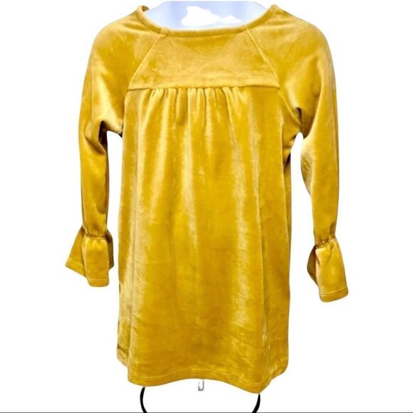Tea Collection Velour Bell Sleeve Dress - Picture 1 of 2